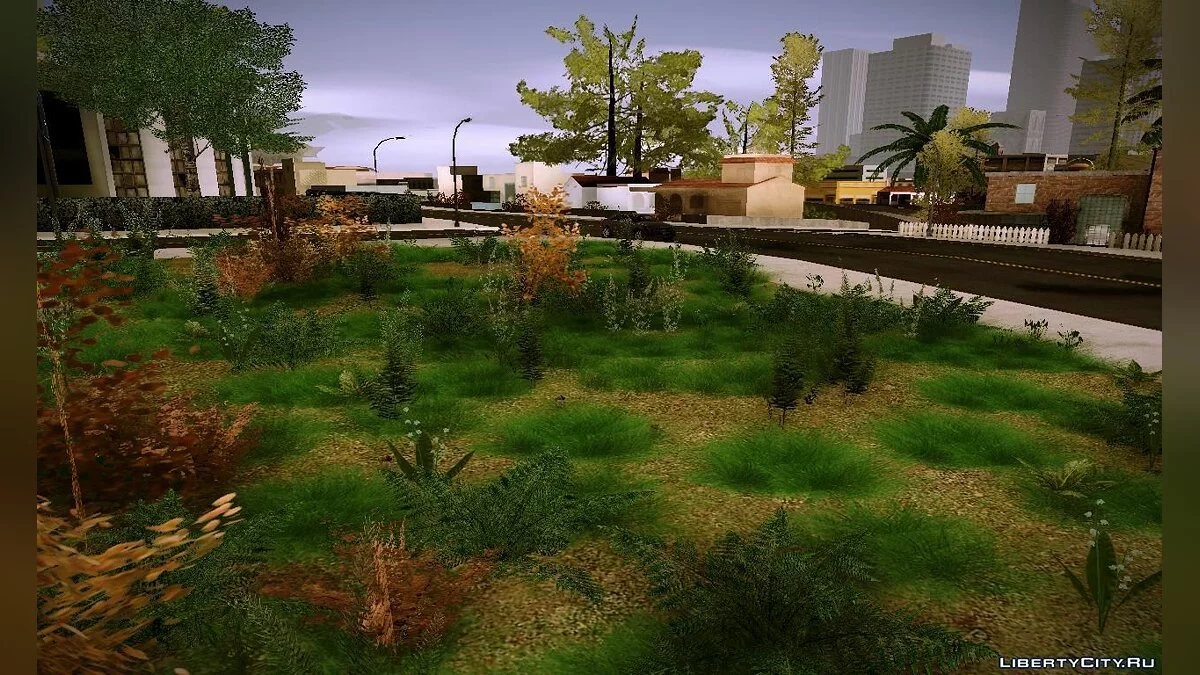 (NatuLush) Natural Vegetation / GTA San Andreas