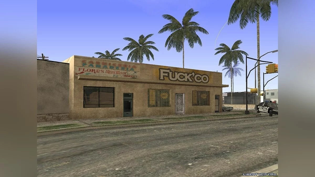 Текстуры Los Santos из GTA 5 / GTA San Andreas