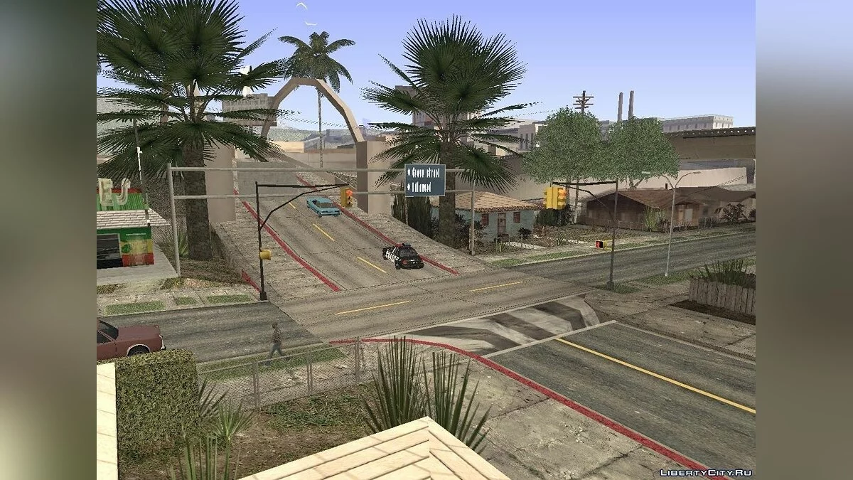Текстуры Los Santos из GTA 5 / GTA San Andreas