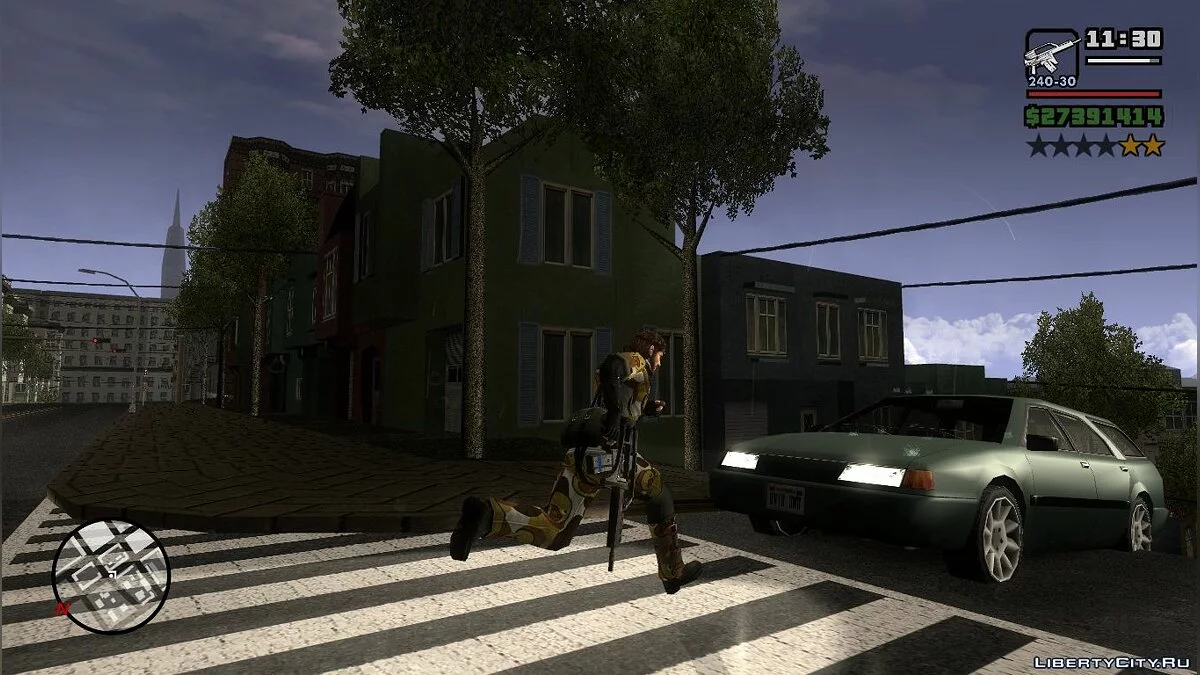 Transparent radar map / GTA San Andreas