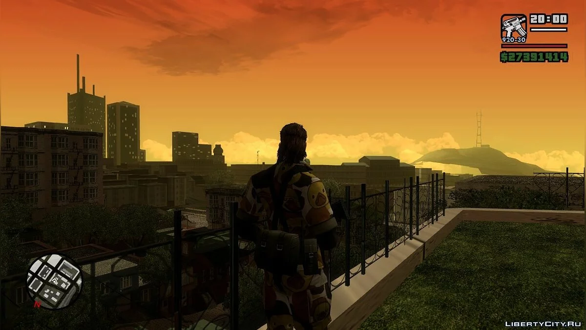 Transparent radar map / GTA San Andreas