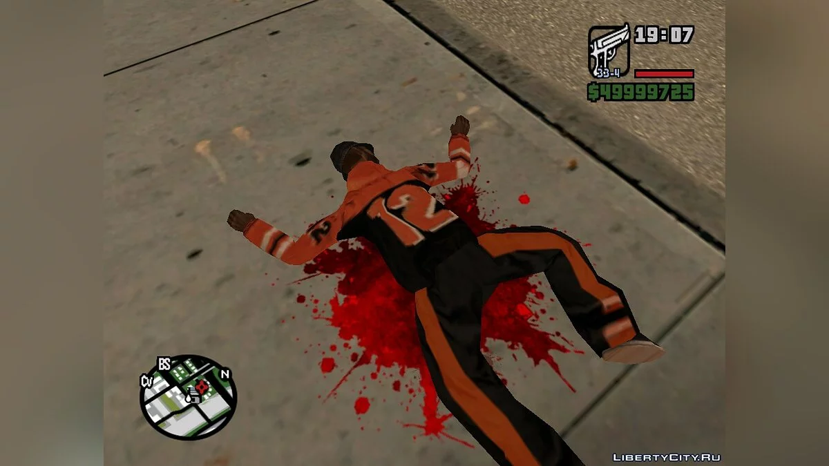 Новые текстуры повреждений by Tau_JIyHr / GTA San Andreas