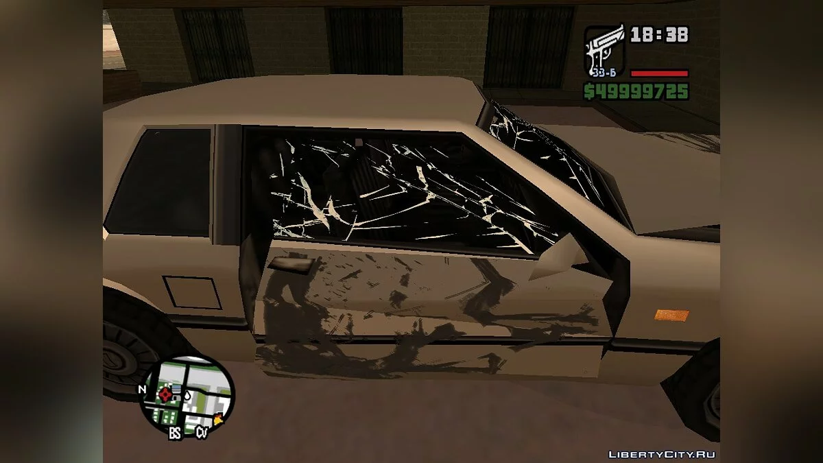 Новые текстуры повреждений by Tau_JIyHr / GTA San Andreas