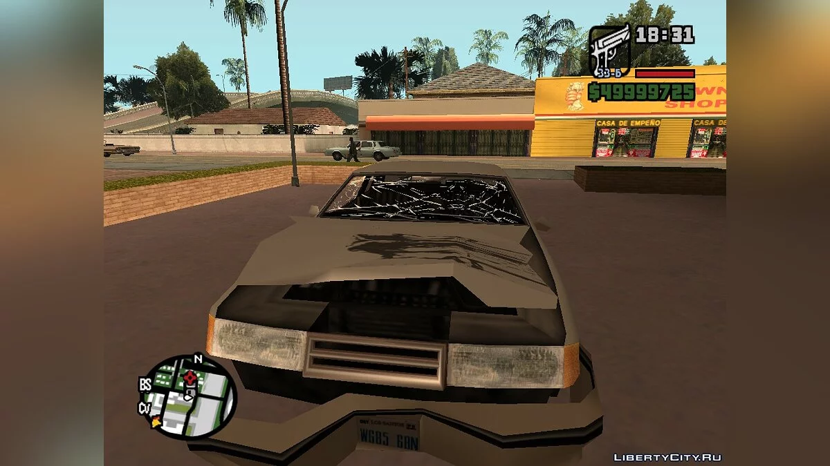 Новые текстуры повреждений by Tau_JIyHr / GTA San Andreas