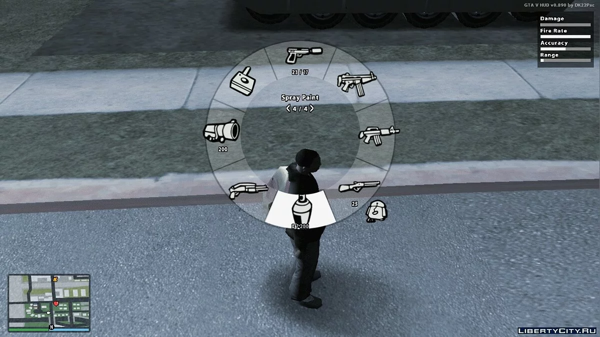 GTA SA Original Icons For GTA V HUD / GTA San Andreas