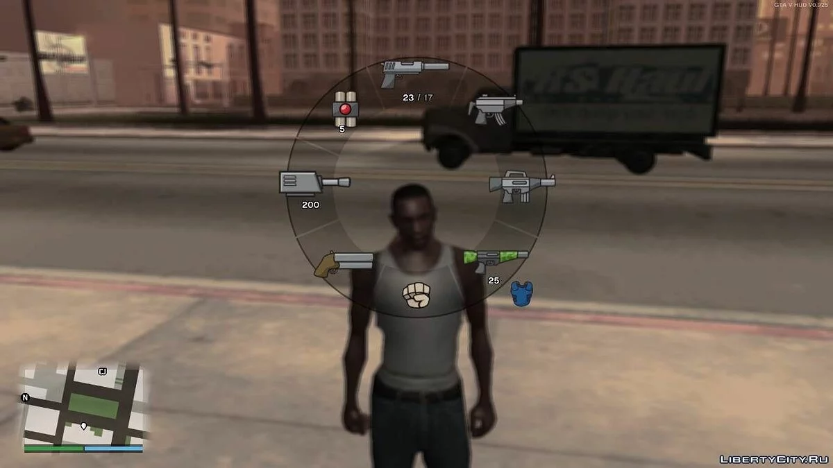 GTA Chinatown Wars Retexture For GTA V HUD / GTA San Andreas