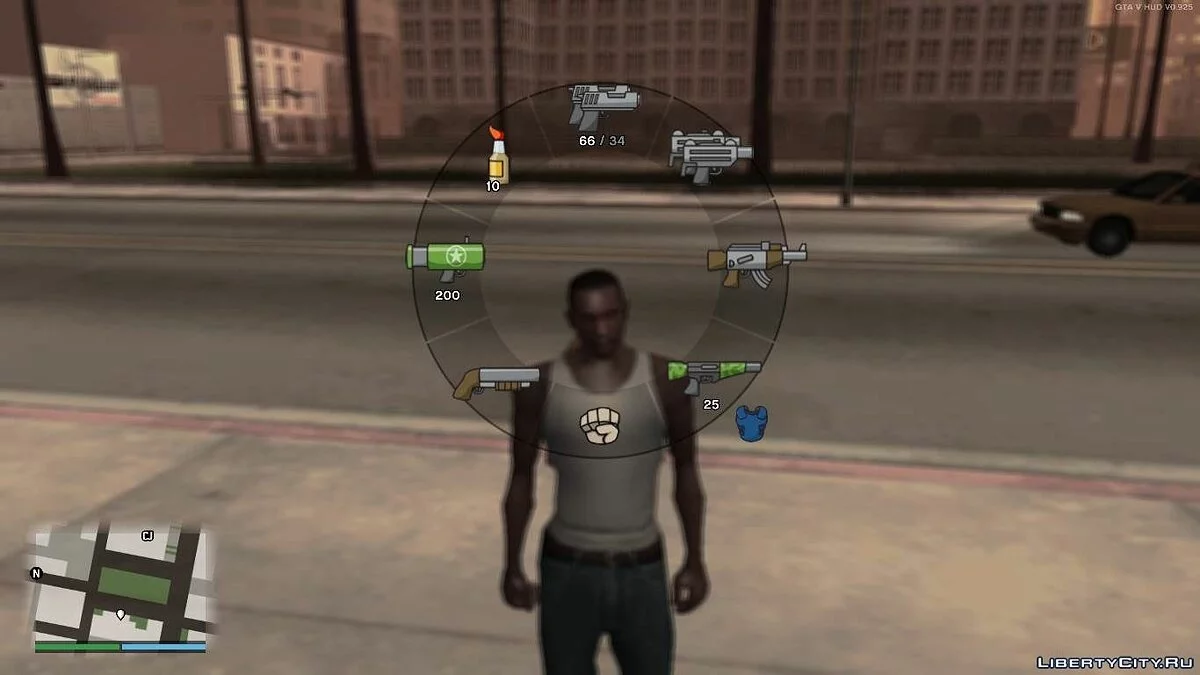 GTA Chinatown Wars Retexture For GTA V HUD / GTA San Andreas