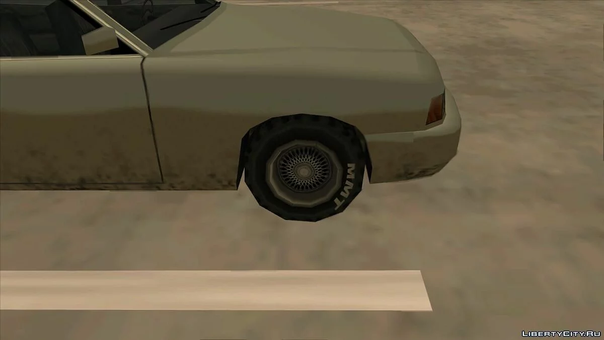 Пак оригинальных колес / GTA San Andreas