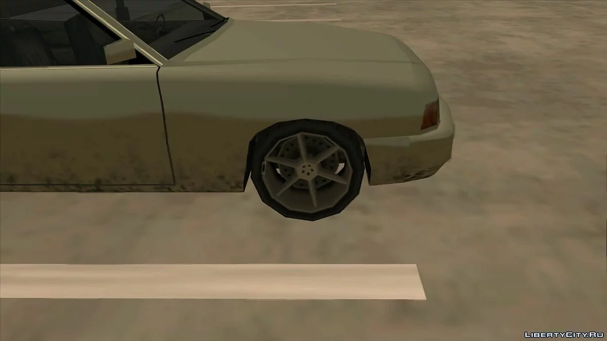 Пак оригинальных колес / GTA San Andreas