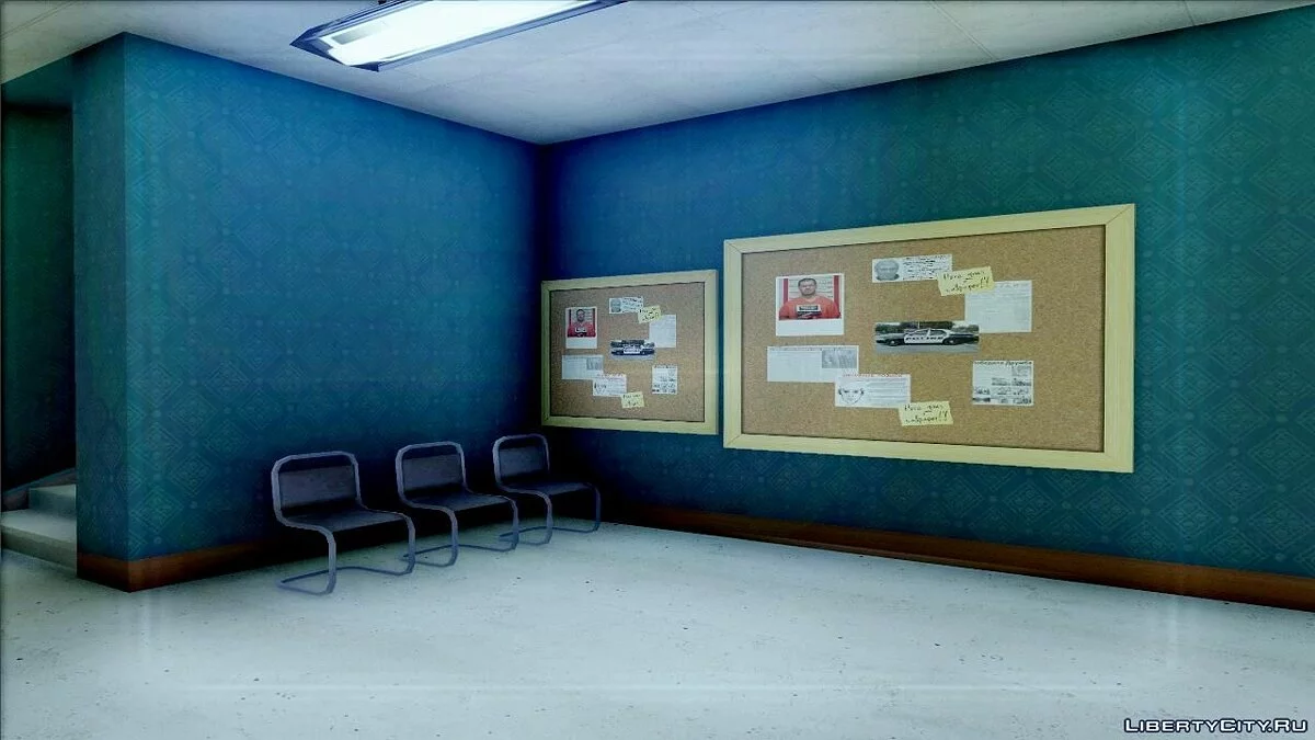 New Interior for SFPD для GTA San Andreas / GTA San Andreas