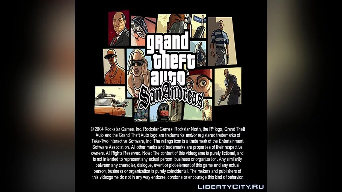 MQ Quality Loadscreens (Загрузочные экраны среднего качества) / GTA San Andreas