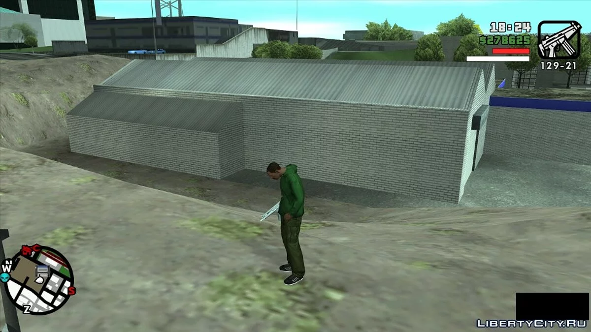 [SA Style] Очищенный гараж в Doherty / GTA San Andreas