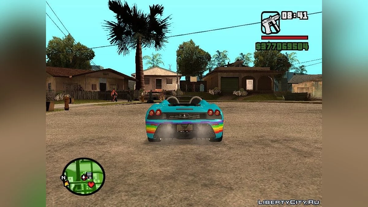 Ferrari Scuderia Nyan Cat / GTA San Andreas