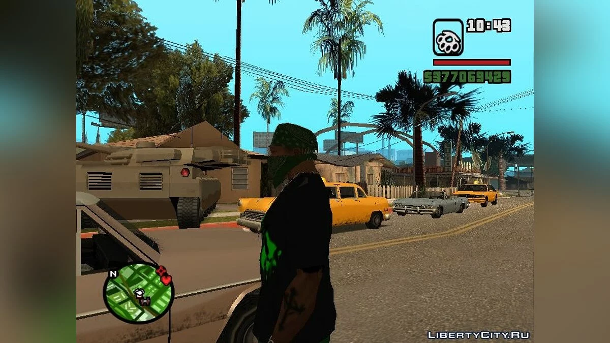 Футболка SKELLI / GTA San Andreas