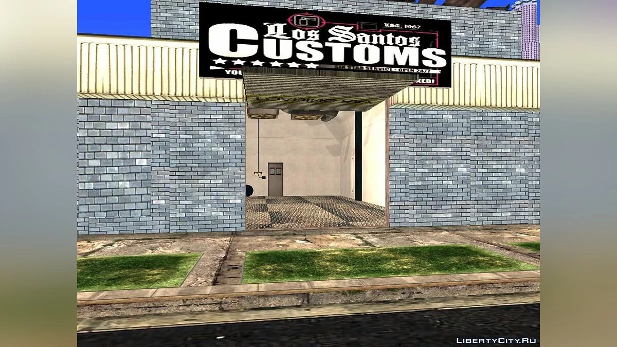 Салон покрасочных работ в Лос-Сантосе / GTA San Andreas