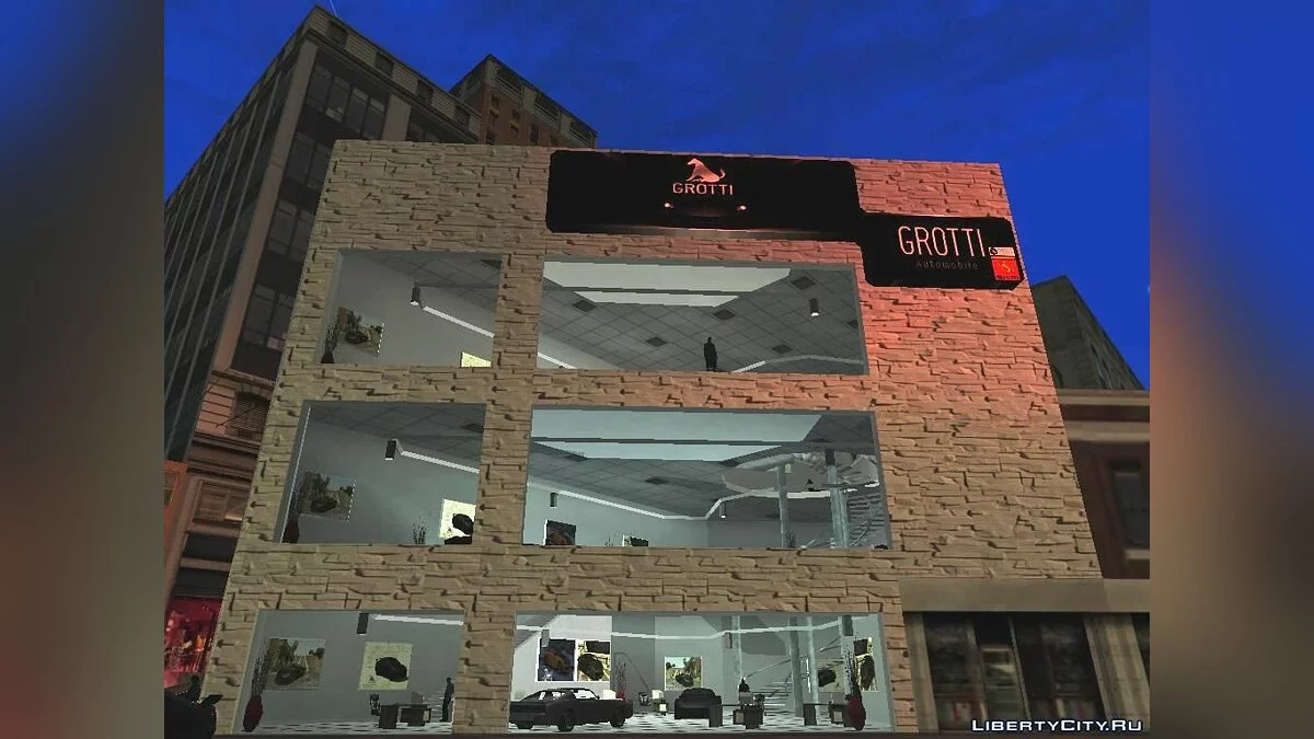 Автосалон Grotti в San Fierro / GTA San Andreas