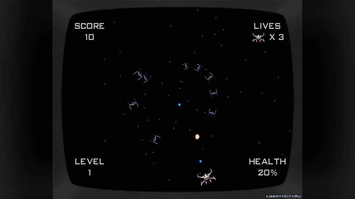Аркада Super Star Wars: X-Wing / GTA San Andreas