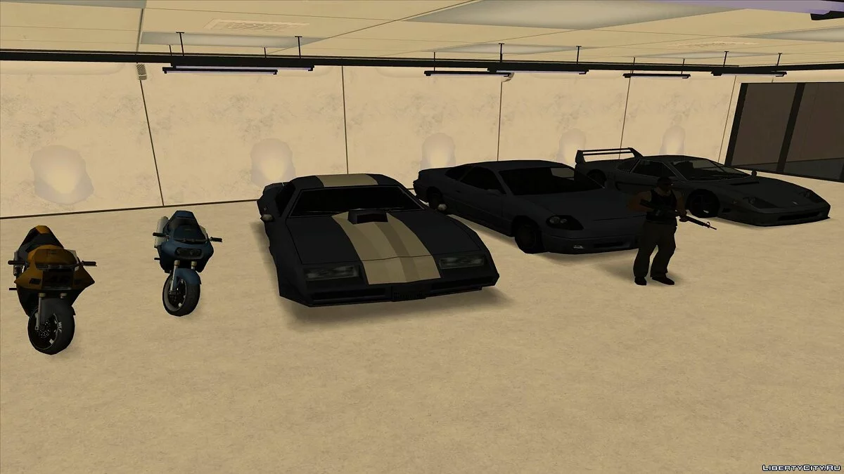 Гараж из GTA Online  / GTA San Andreas