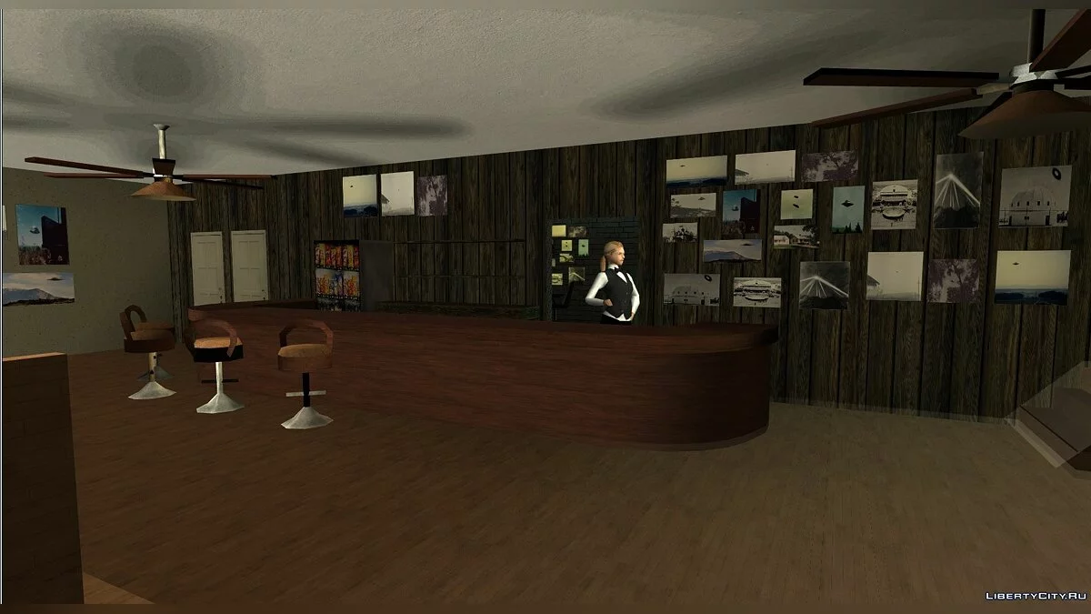 UFO Bar Textures Overhaul 2.0 / GTA San Andreas