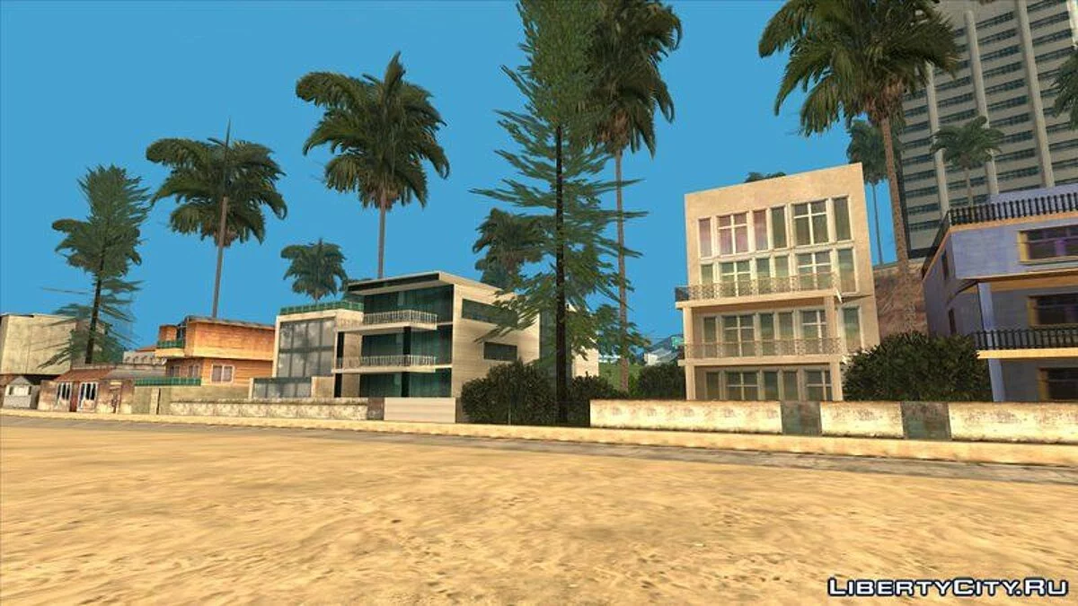Beach of Santa Maria in HD and HQ v0.1 / GTA San Andreas