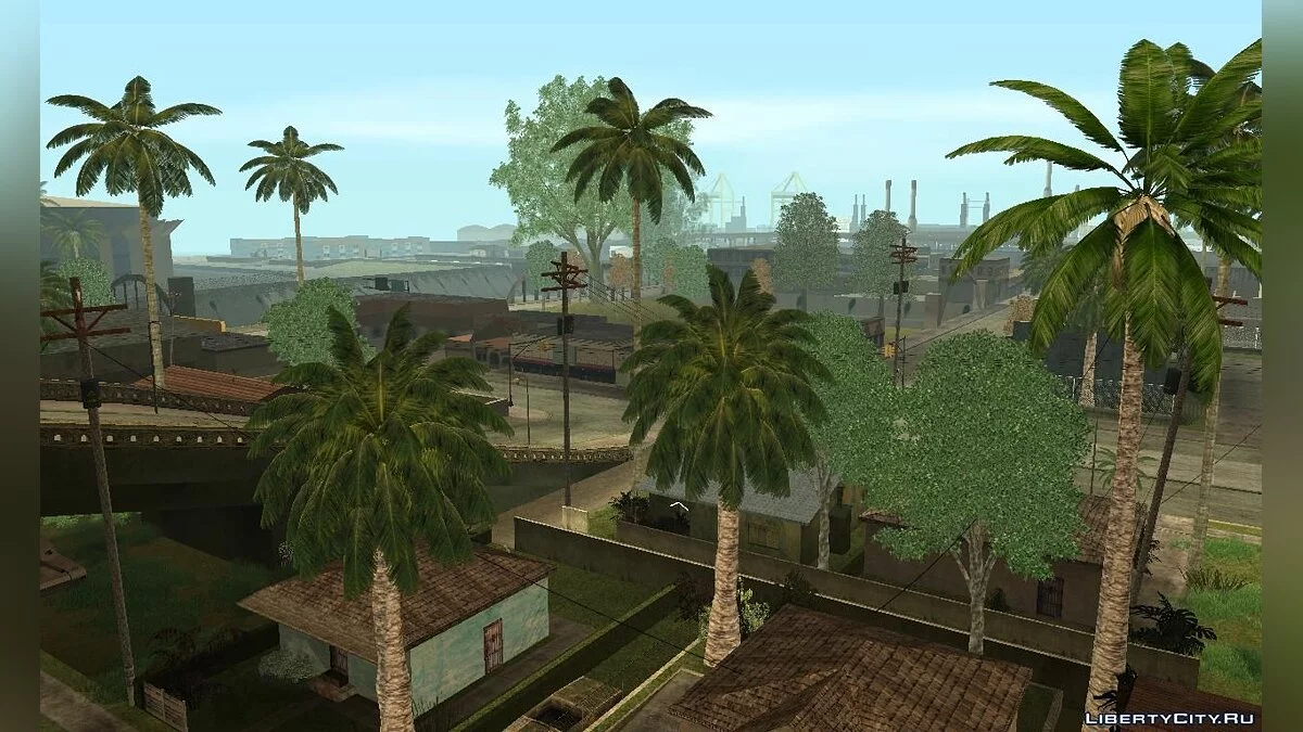 2006 - San Andreas Real palm\'s (Тест, для PO DLC Legacy) / GTA San Andreas