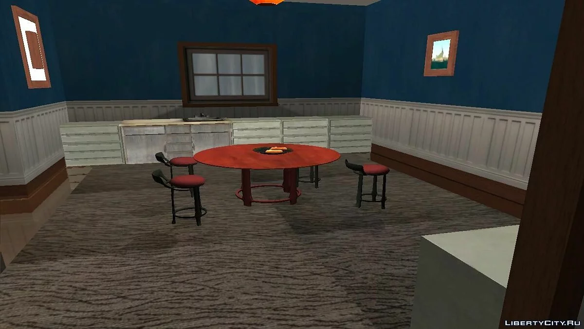 Интерьер дома Santa Maria Beach в HD / GTA San Andreas