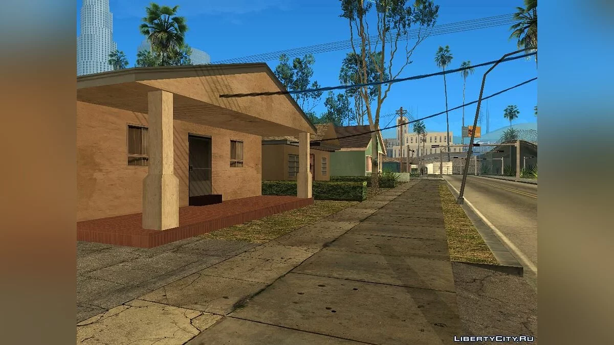 District with GTA V textures V.1 / GTA San Andreas