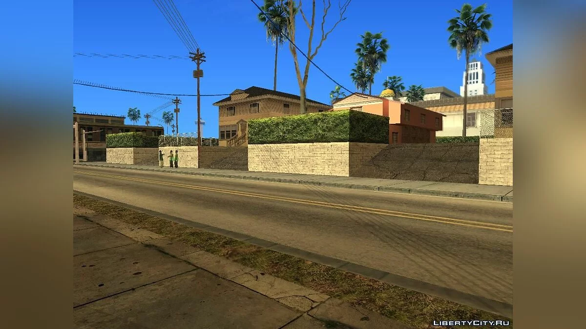 District with GTA V textures V.1 / GTA San Andreas