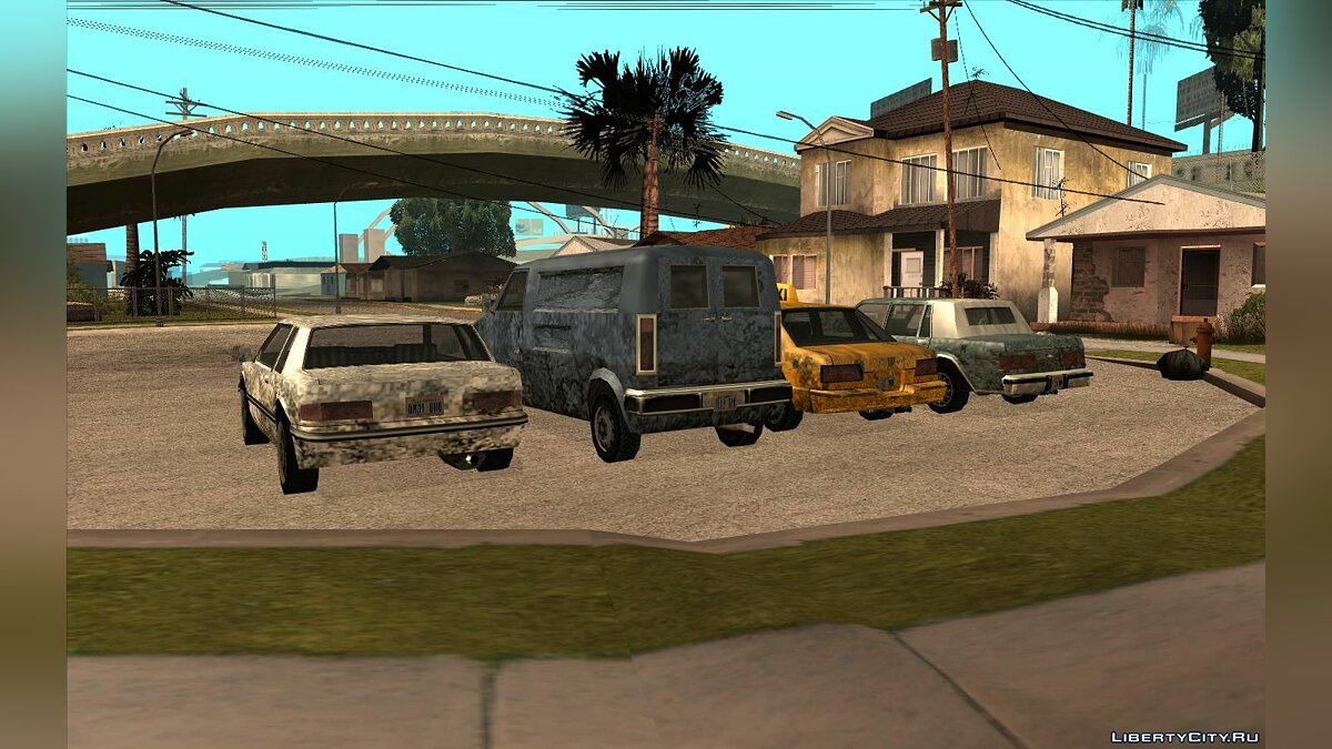 Скачать Грязные машины для GTA San Andreas