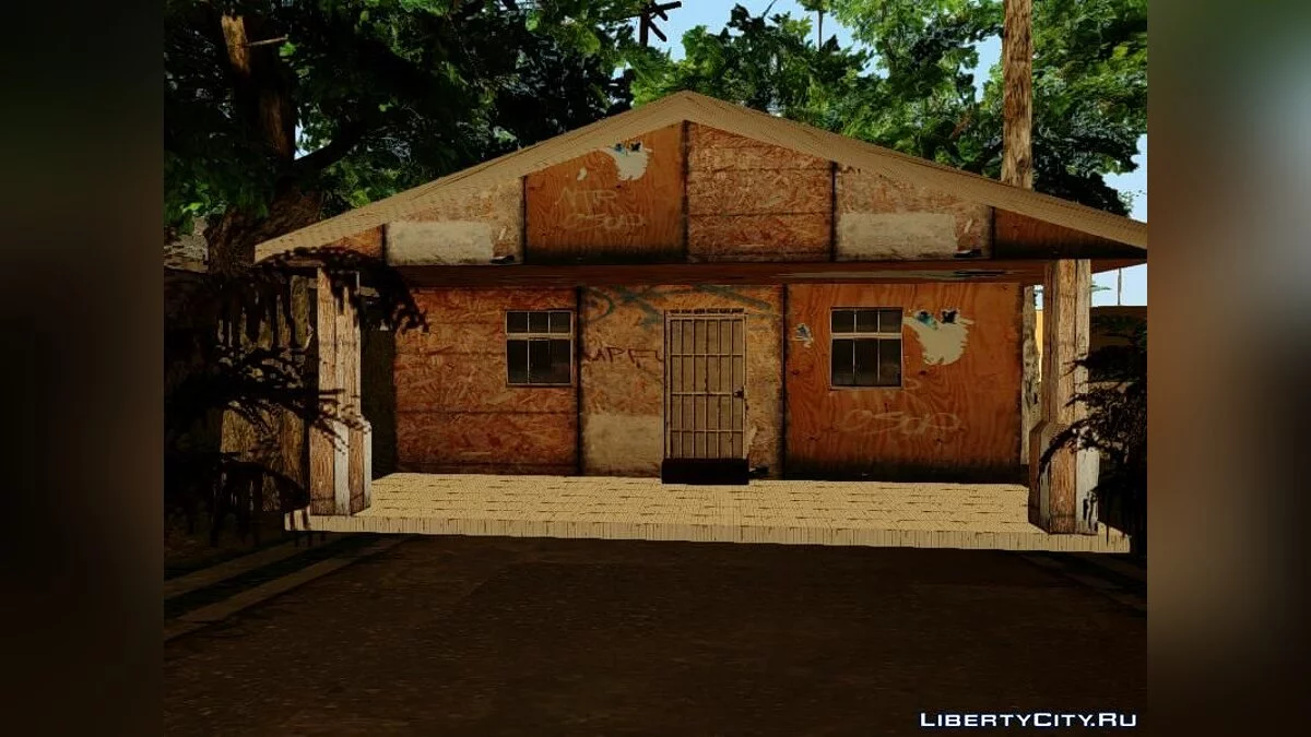 Gangton Houses RETEXTURED / GTA San Andreas