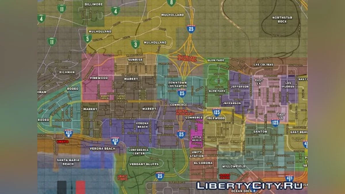 Happy's Map / GTA San Andreas