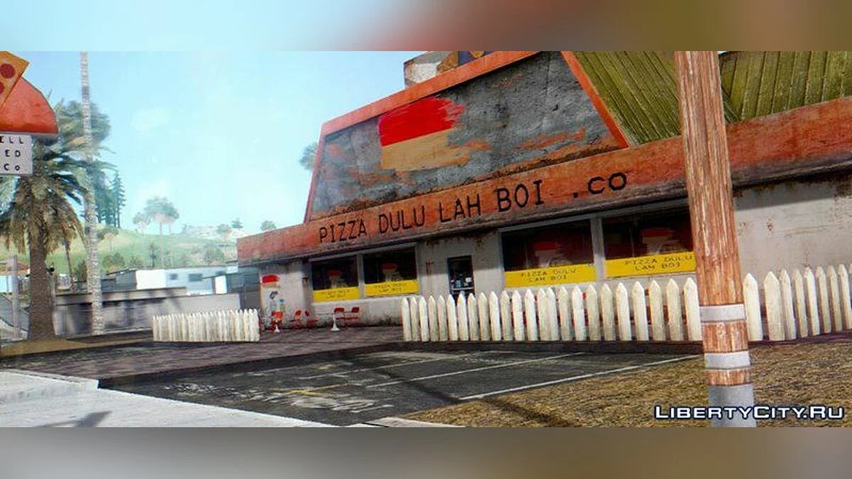 |K-Retexture| Pizza Iddlestack / GTA San Andreas