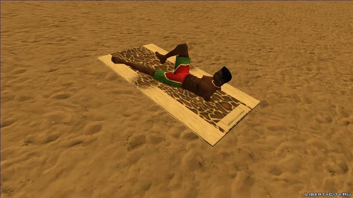 Beach Towels from GTA V (With Normal Map) / GTA San Andreas