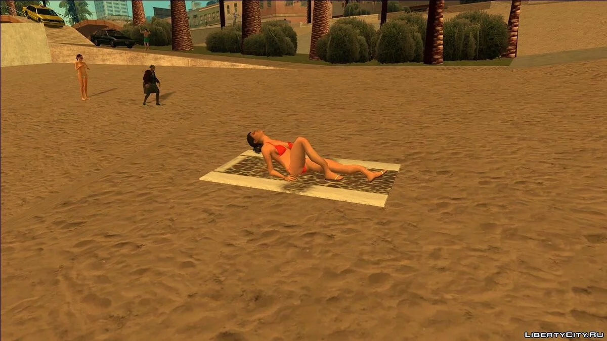 Beach Towels from GTA V (With Normal Map) / GTA San Andreas