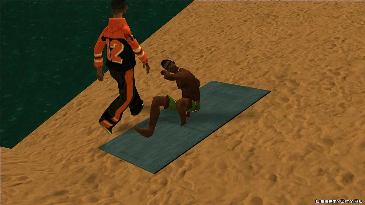 Beach Towels from GTA V (With Normal Map) / GTA San Andreas