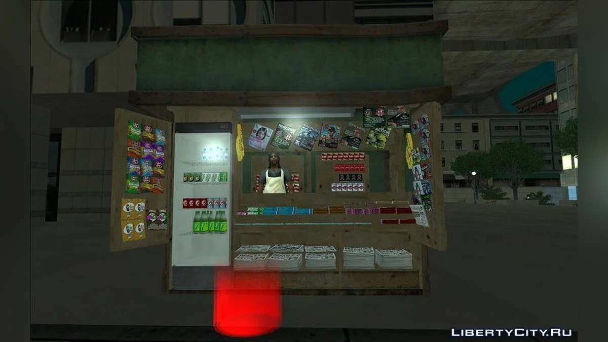 GTA IV to SA Kiosks / GTA San Andreas