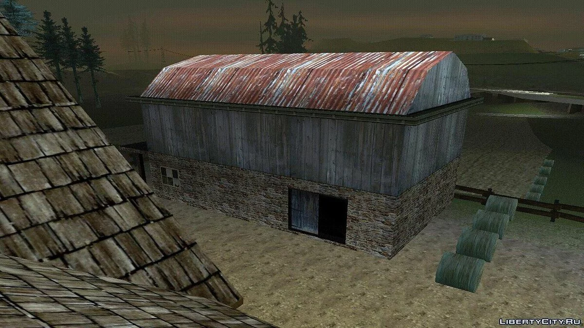 Ретекстур фермы в стиле Manhunt 2 / GTA San Andreas