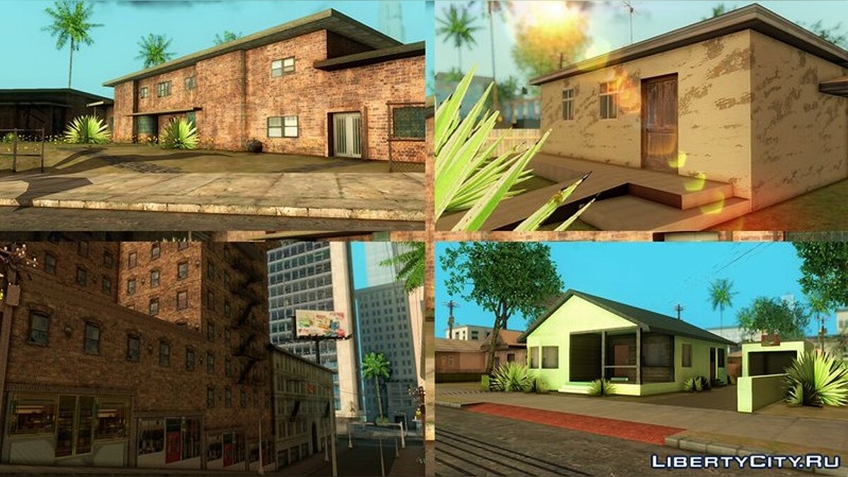 Скачать Texture Pack to Los Santos East для GTA San Andreas