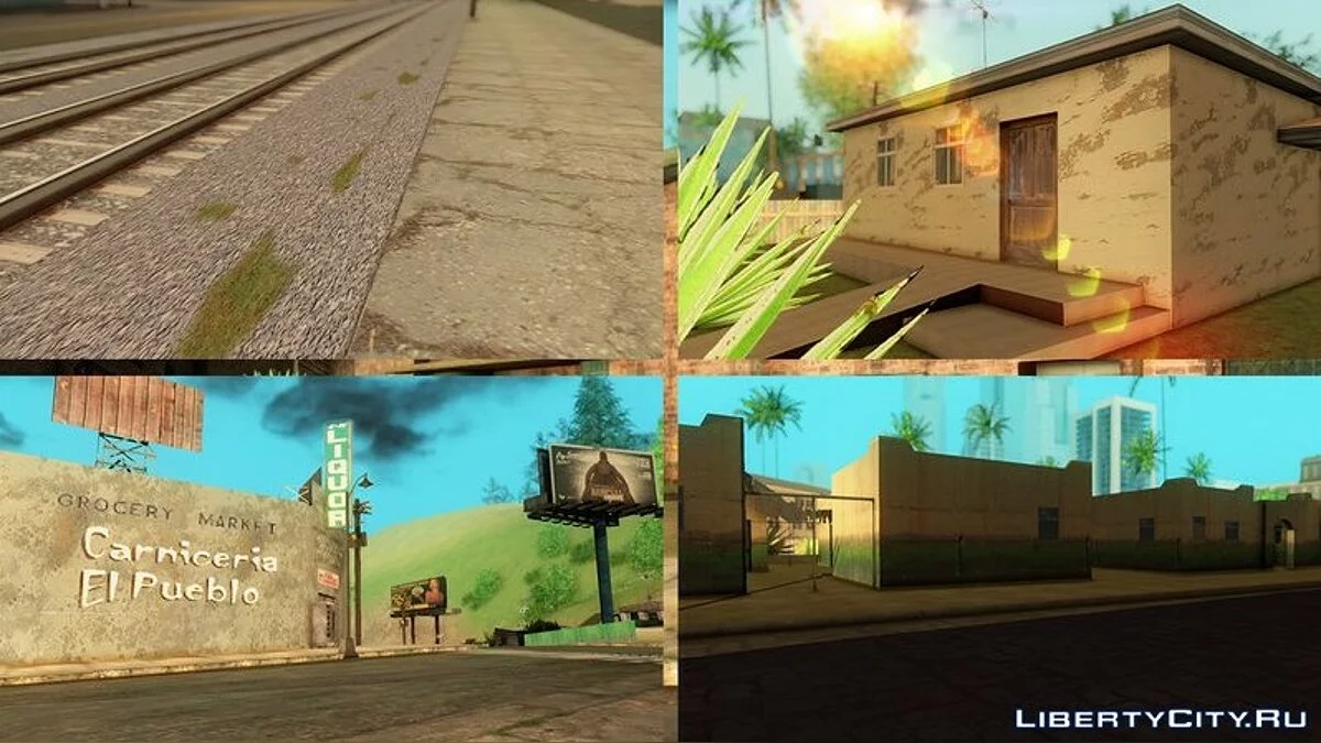 Texture Pack to Los Santos East / GTA San Andreas