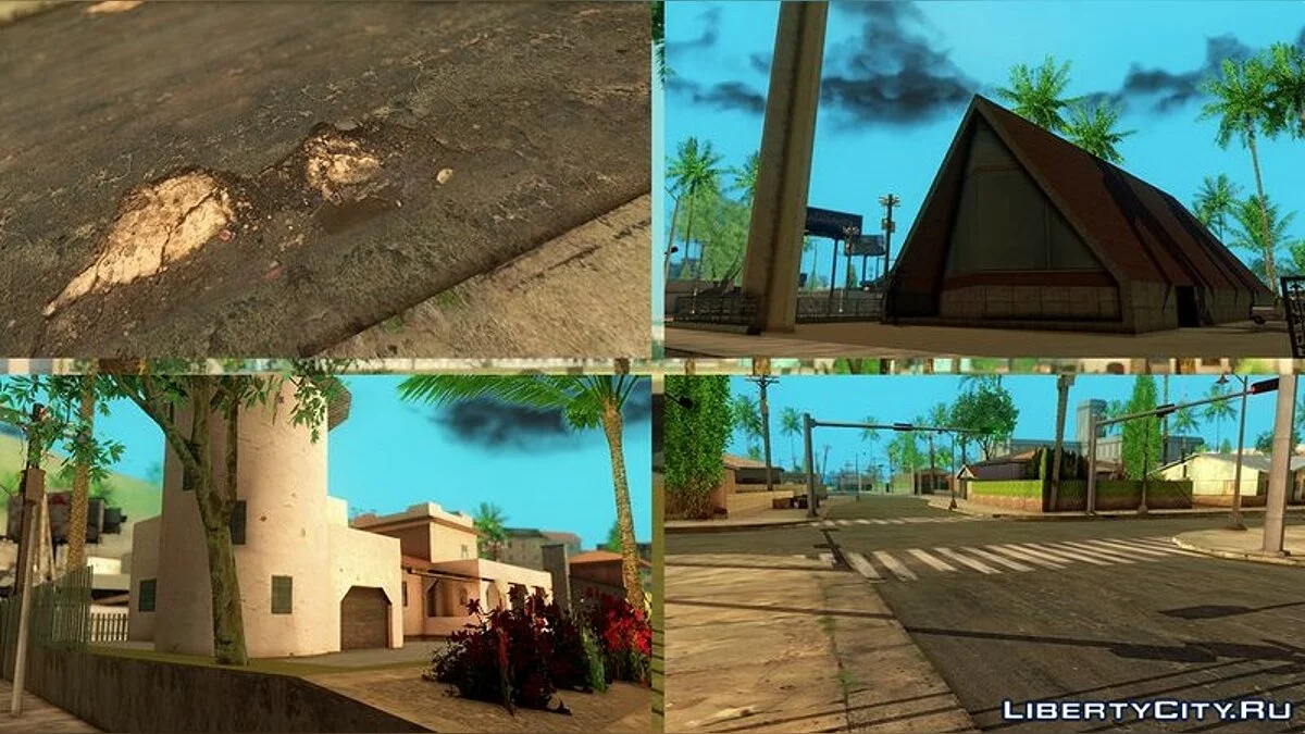 Texture Pack to Los Santos East / GTA San Andreas