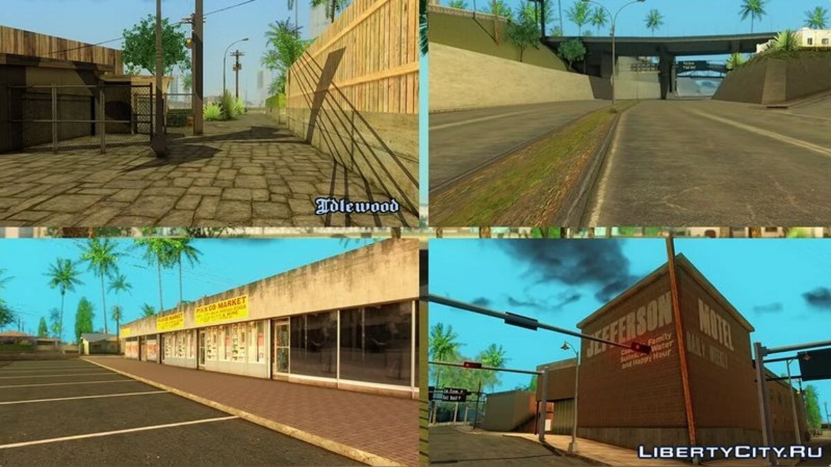 Texture Pack to Los Santos East / GTA San Andreas