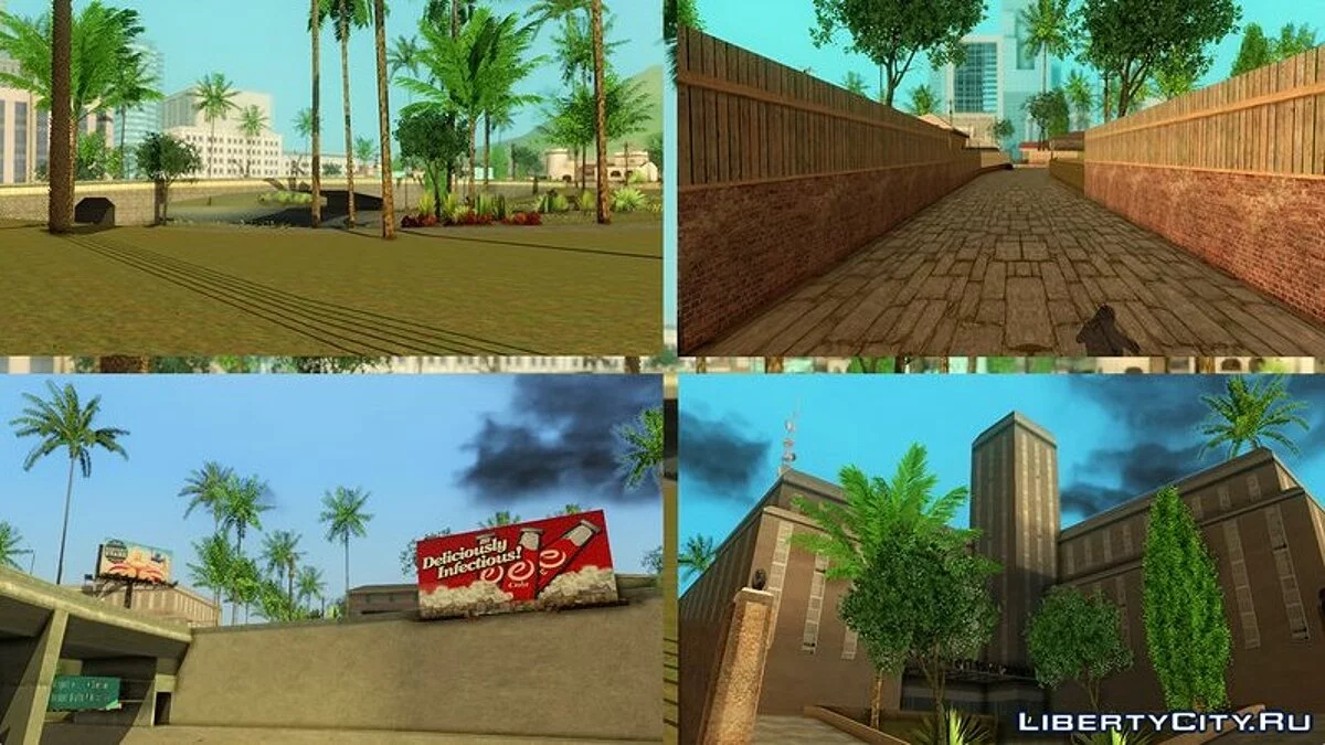 Texture Pack to Los Santos East / GTA San Andreas