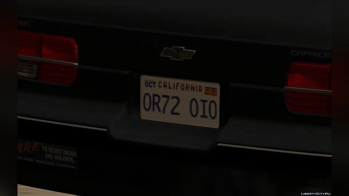 Real 90s License Plates v2.1 Imroved / GTA San Andreas
