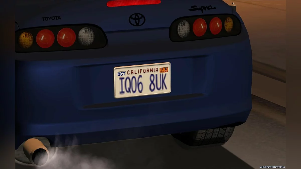 Real 90s License Plates v2.1 Imroved / GTA San Andreas