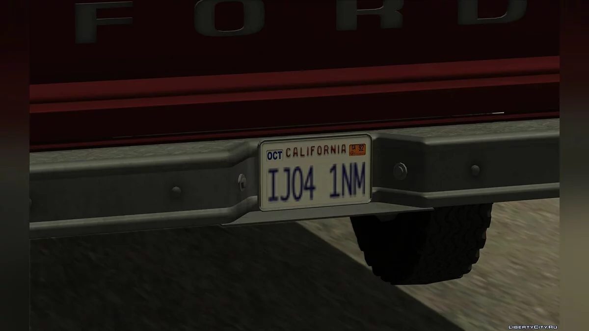 Real 90s License Plates v2.1 Imroved / GTA San Andreas