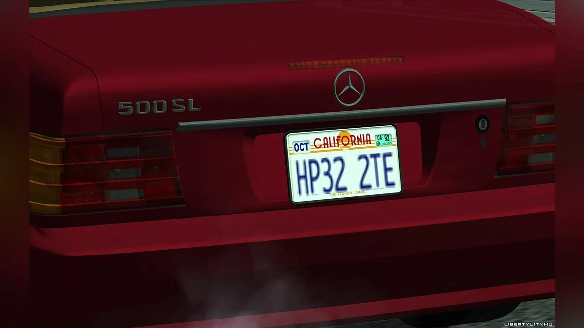 Real 90s License Plates v2.1 Imroved / GTA San Andreas