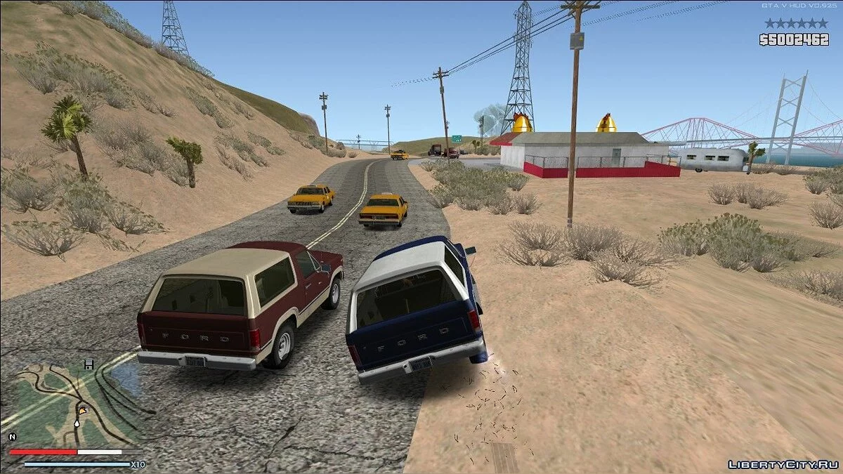 GTA 5 HUD в стиле SA. Обновление от 23.09.19 / GTA San Andreas