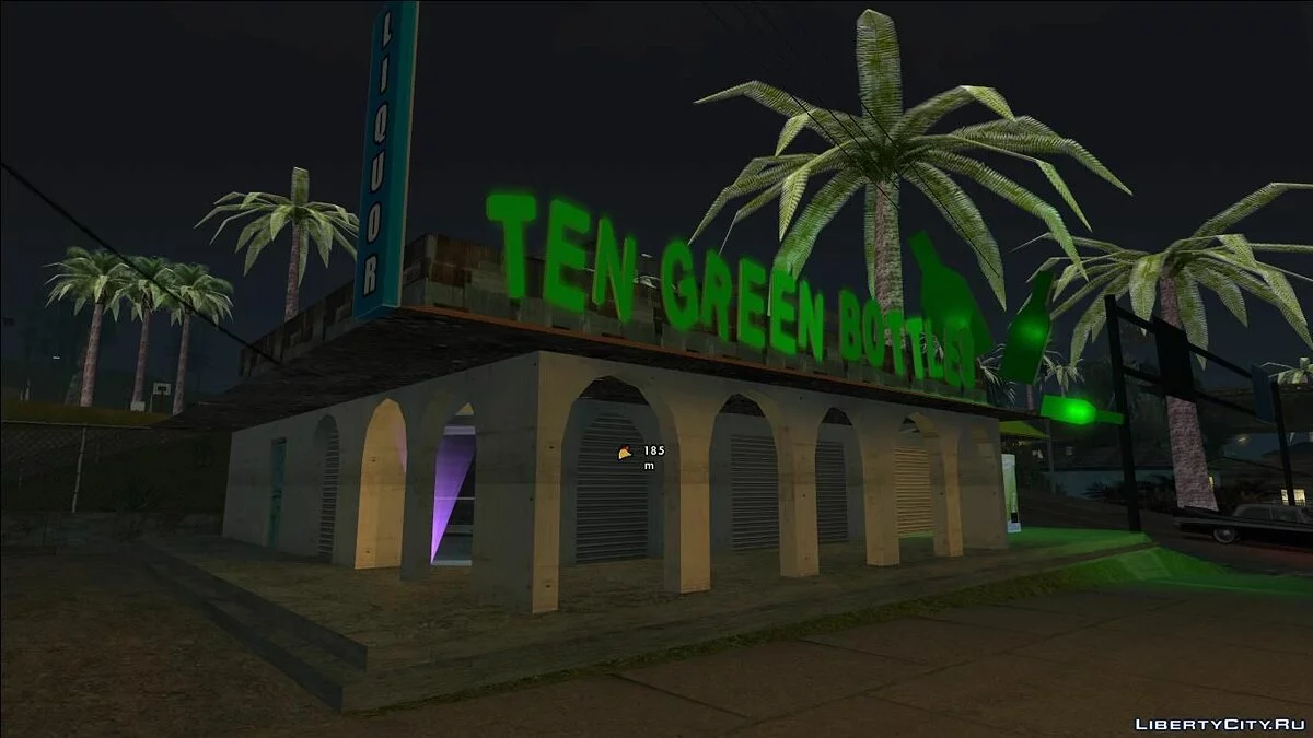 HD Ретекстур бара "10 Зелёных бутылок" / GTA San Andreas
