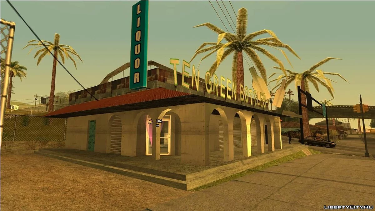 HD Ретекстур бара "10 Зелёных бутылок" / GTA San Andreas