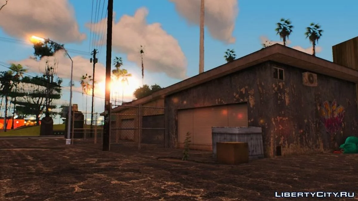 Jefferson's Alley - Retextured / GTA San Andreas